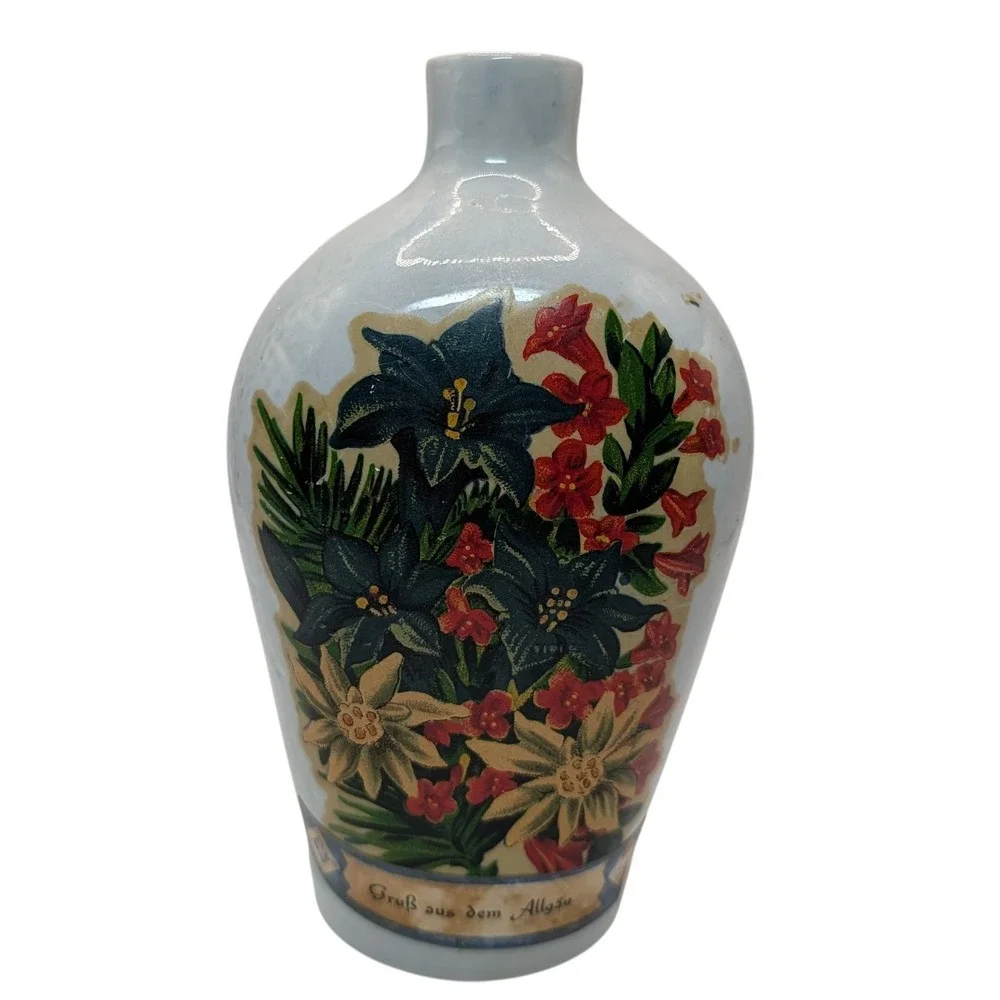 Vintage Eberhardt Garantie Jug Munchen Munich Floral Design Mid‎ Century Modern